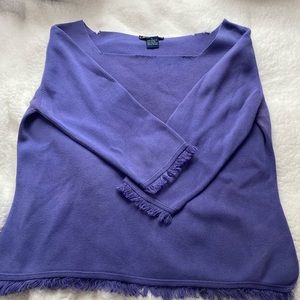 Periwinkle sweater